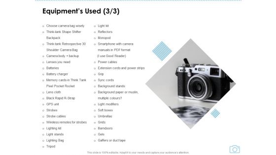 Cinematography Project Proposal Equipments Used Gels Ppt Ideas Show PDF Cinematography Project Proposal Equipments Used Gels Ppt Ideas Show PDF