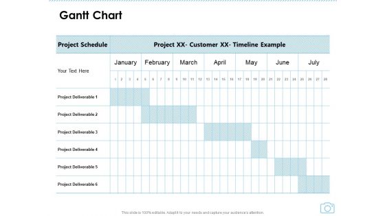 Cinematography Project Proposal Gantt Chart Ppt Model Slides PDF