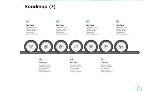 Cinematography Project Proposal Roadmap Seven Stages Ppt Slides Portrait PDF