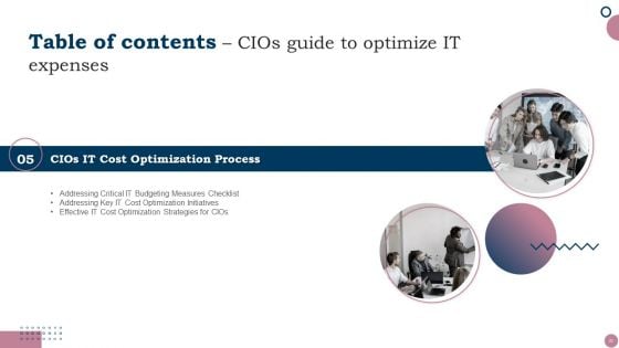 Cios Guide To Optimize IT Expenses Ppt PowerPoint Presentation Complete Deck With Slides