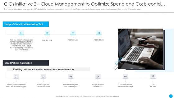 Cios Methodologies To Improve IT Spending Cios Initiative 2 Cloud Management Contd Pictures PDF