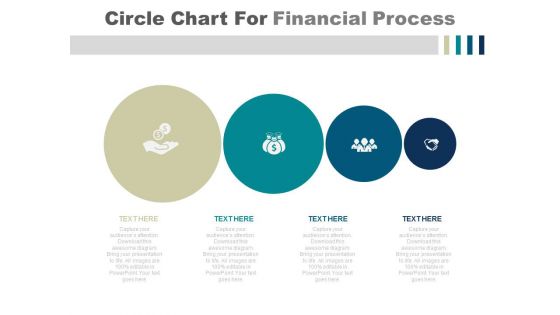 Circle Chart For Financial Planning Process PowerPoint Slides