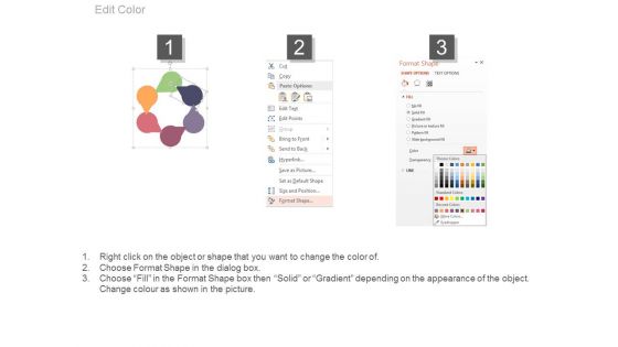 Circle Chart With Business Planning Icons Powerpoint Slides