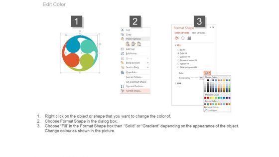 Circle Chart With Educational Icons Powerpoint Template