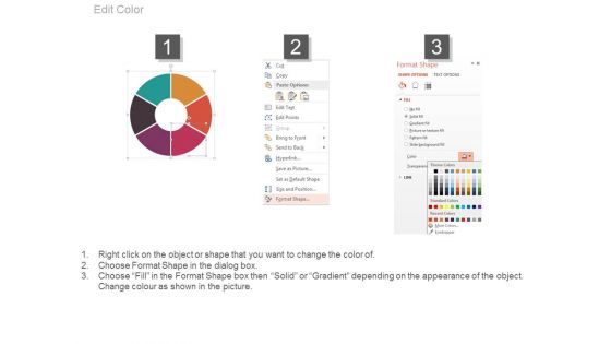 Circle Chart With Icons For Global Business Strategy Powerpoint Template