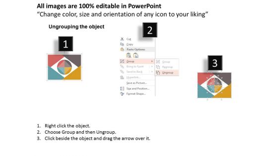 Circle Diagram Of Four Icons Powerpoint Template