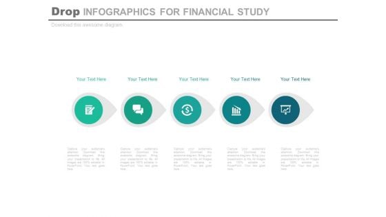 Circle Infographics For Financial Analysis Powerpoint Template