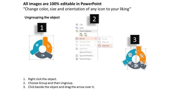 Circle Of Business Icons And Process Powerpoint Templates