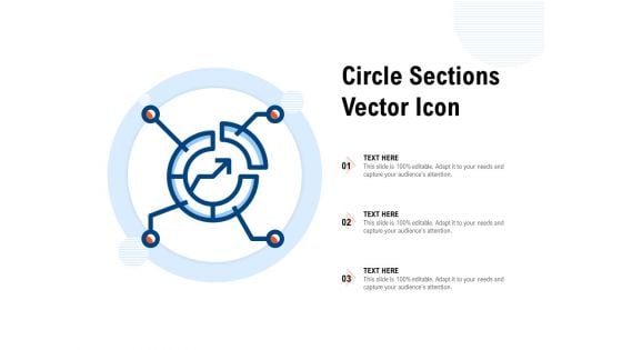 Circle Sections Vector Icon Ppt PowerPoint Presentation Styles Professional