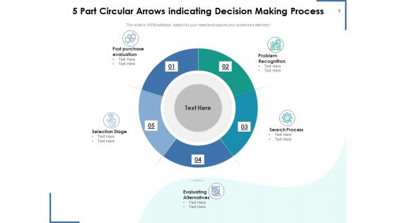 Circle With 5 Arrows Analysis Arrows Ppt PowerPoint Presentation Complete Deck