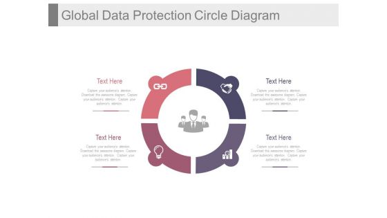 Circle With Team And Business Icons Powerpoint Slides