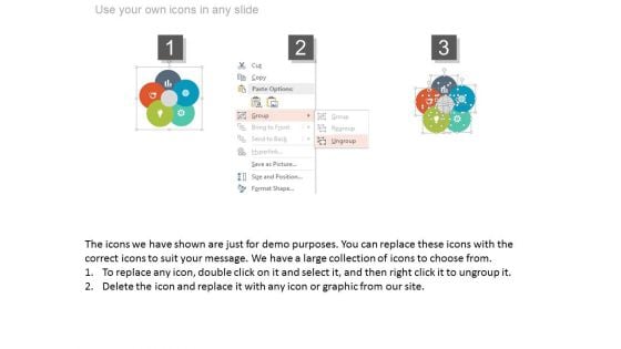 Circles And Icons For Marketing Planning Process Powerpoint Template