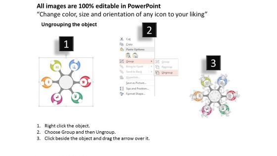 Circles For Business Process And Technology Powerpoint Templates