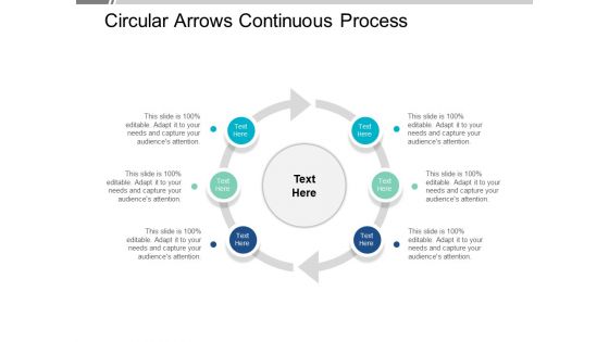 Circular Arrows Continuous Process Ppt PowerPoint Presentation Inspiration Slide Portrait