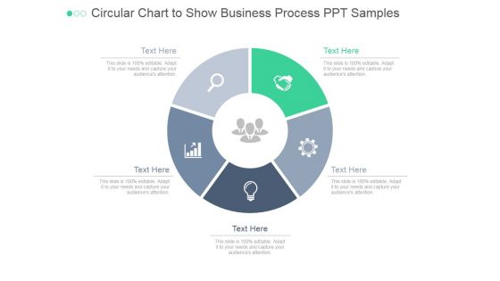 Circular Chart To Show Business Process Ppt PowerPoint Presentation Microsoft