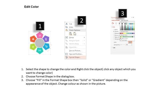 Circular Chart With Business Icons Powerpoint Templates