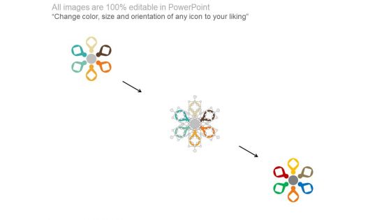 Circular Chart With Icons For Value Chain Powerpoint Template