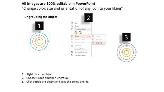 Circular Core Diagram With Icons Powerpoint Template