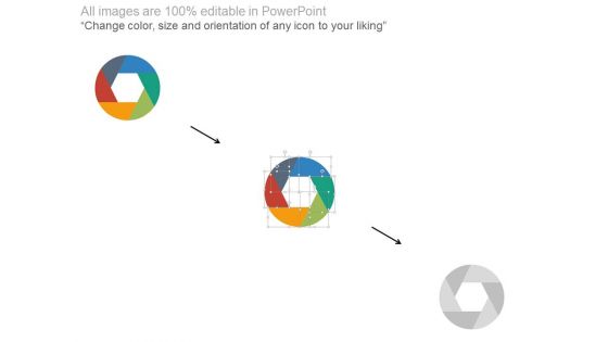Circular Diagram Of Six Steps Powerpoint Slides