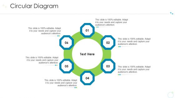 Circular Diagram Ppt Show Gridlines PDF