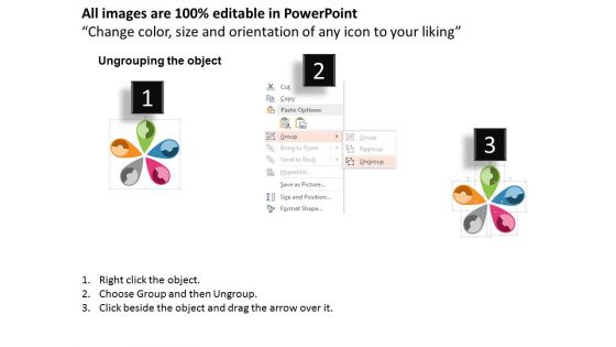 Circular Diagram With Business Icons Powerpoint Templates