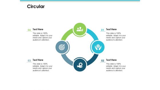 Circular Employee Value Proposition Ppt PowerPoint Presentation Infographic Template Format