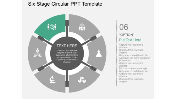 Circular Free PowerPoint Slide Slide07