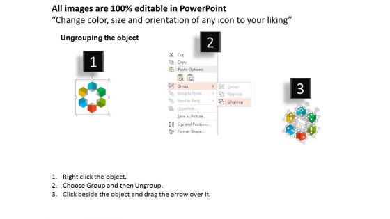 Circular Infographics For Business Data Powerpoint Templates