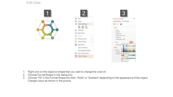 Circular Network Diagram With Icons Powerpoint Slides