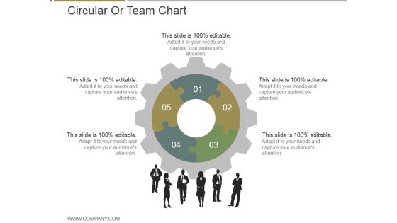 Circular Or Team Chart Ppt PowerPoint Presentation Sample