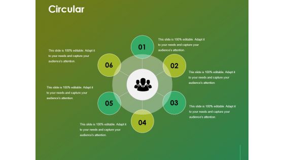 Circular Ppt Powerpoint Presentation Gallery Layouts