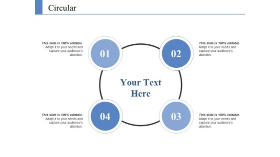 Circular Ppt PowerPoint Presentation Ideas Objects