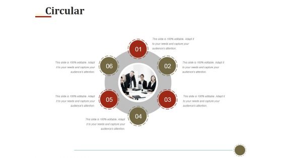 Circular Ppt PowerPoint Presentation Ideas Summary