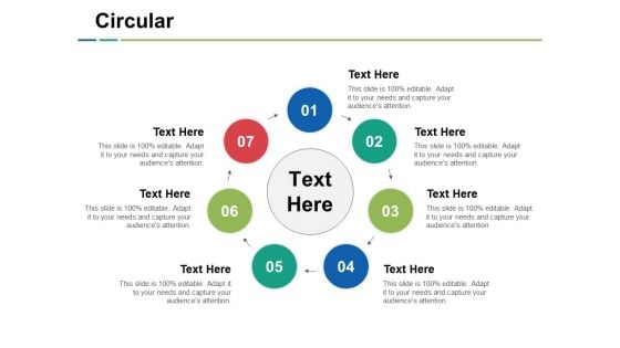 Circular Ppt PowerPoint Presentation Layouts Display