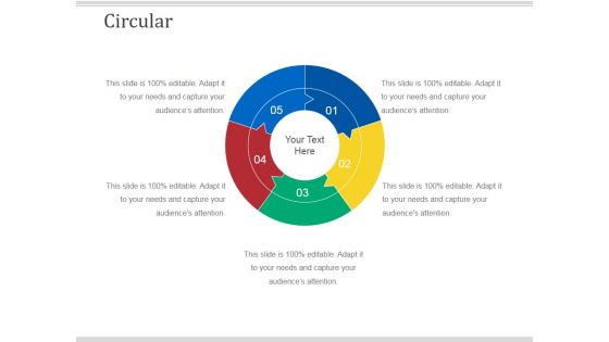 Circular Ppt PowerPoint Presentation Model Elements