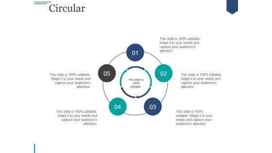Circular Ppt PowerPoint Presentation Model Gridlines
