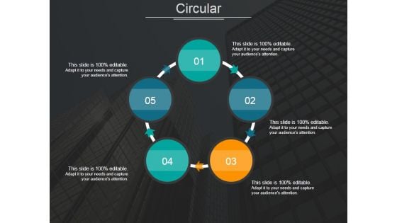 Circular Ppt PowerPoint Presentation Model Structure