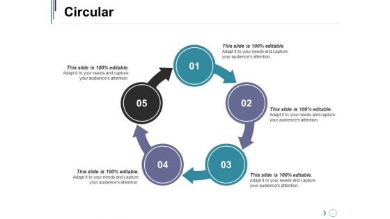 Circular Ppt PowerPoint Presentation Professional Elements