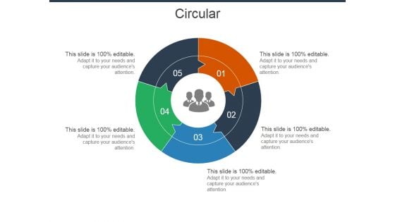 Circular Ppt Powerpoint Presentation Slides Example Introduction