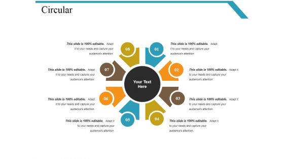 Circular Ppt PowerPoint Presentation Summary Deck