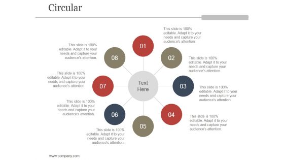 Circular Ppt PowerPoint Presentation Topics