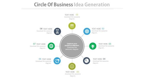 Circular Process Business Infographic Diagram Powerpoint Template