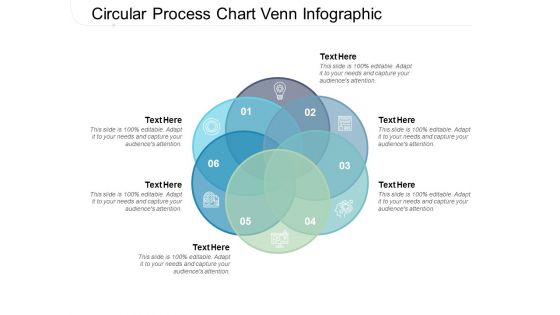 Circular Process Chart Venn Infographic Ppt PowerPoint Presentation Outline Information