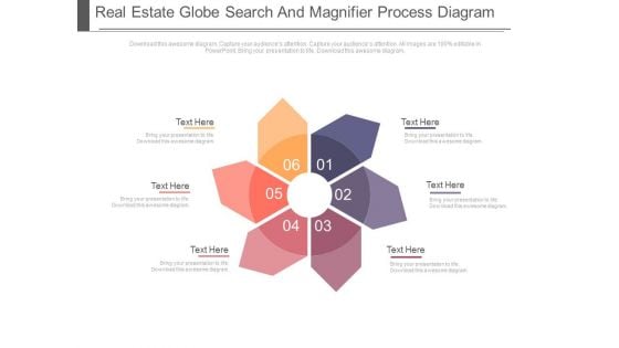 Circular Process Flow Diagram Powerpoint Slides