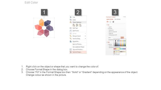Circular Process Flow Diagram Powerpoint Slides Slide04