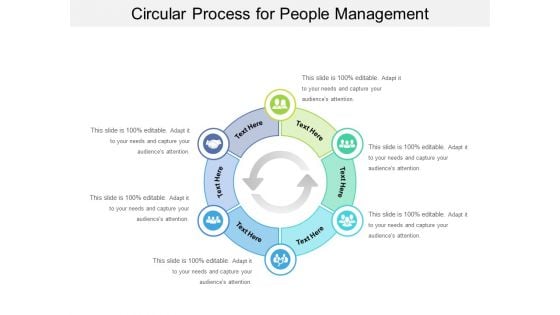 Circular Process For People Management Ppt PowerPoint Presentation Gallery Sample PDF