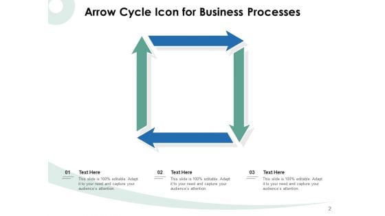 Circular Process Icon Business Processes Ppt PowerPoint Presentation Complete Deck