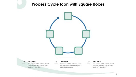 Circular Process Icon Business Processes Ppt PowerPoint Presentation Complete Deck