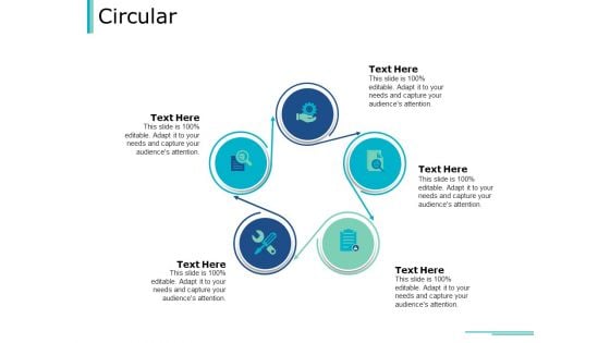 Circular Process Ppt PowerPoint Presentation Summary Design Ideas