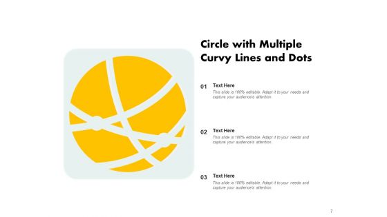 Circular Process With Lines Diagonal Lines Ppt PowerPoint Presentation Complete Deck